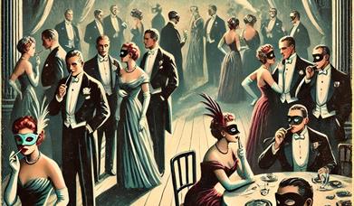 The Mysterious Mix & Mingle, part of the Agatha Christie Fringe Festival