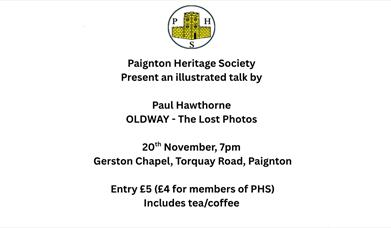 Paignton Heritage Society Talk
