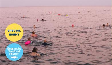 Sea Swim and Seafood, Cantina, England's Seafood FEAST, Paignton, Devon