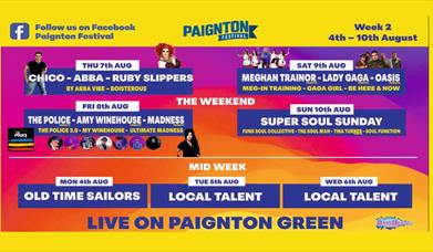 Week 2 Events, Paignton Carnival
