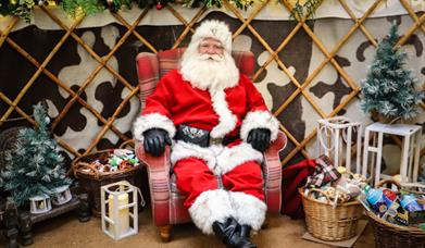 Santa, Christmas At The Zoo, Paignton Zoo