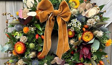 Autumn Wreath Making Workshop - Occombe Farm