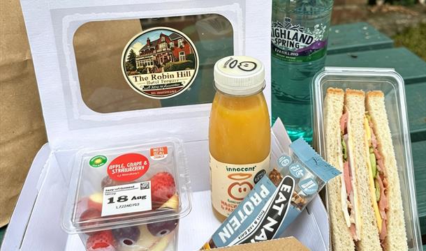 Packed lunch available for walkers