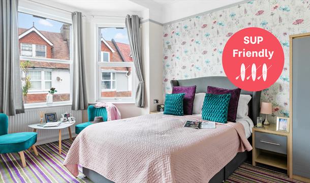 Double bedroom at Cherwood Guest House in Paignton