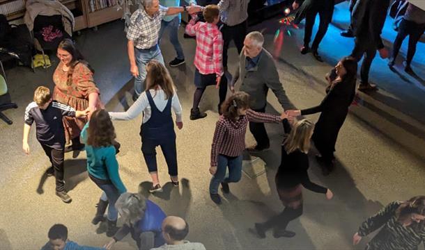 Ceilidh Barn Dance, Paignton Library and Information Centre, Paignton