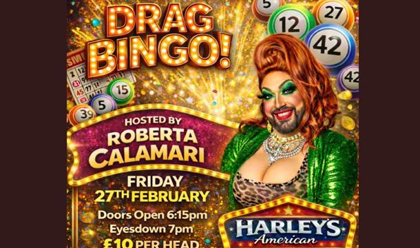 Drag Bingo at Harleys American Bar and Grill