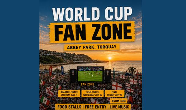 World Cup Fan Zone, Abbey Park, Torquay