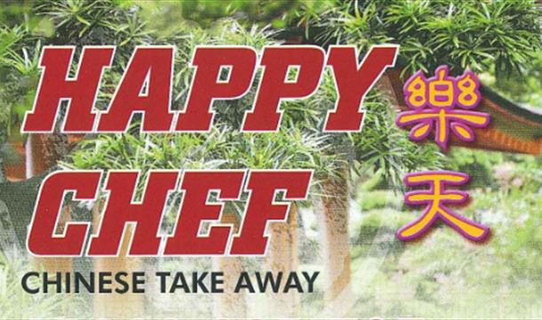 Menu cover, Happy Chef, Belgrave Road