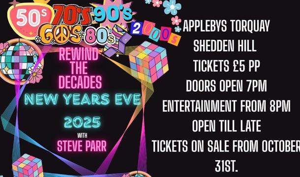 New Years Eve Appleby's Torquay