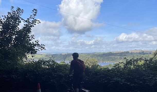The Green Way to Greenway House bike ride, Nr Brixham, Devon