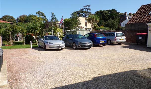 Car Parking at Sandmoor Holiday Apartments, Paignton, Devon