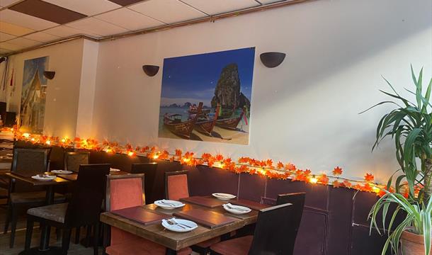 Sawasdee Thai Restaurant Torquay interior