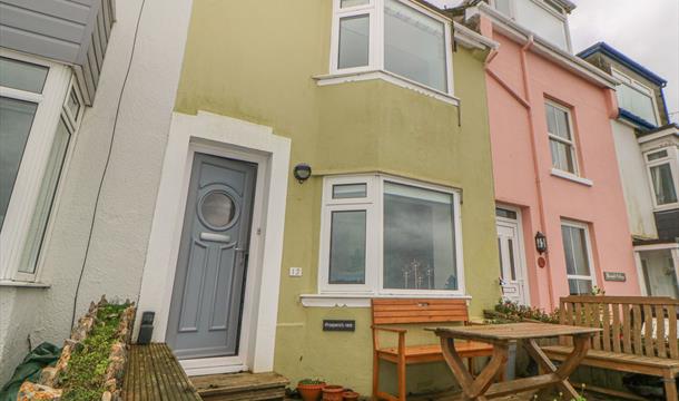 Exterior, 12 Sea View Terrace, Brixham, Devon