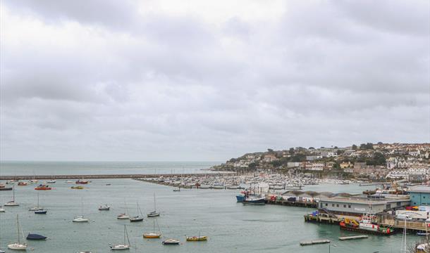 View from 12 Sea View Terrace, Brixham, Devon