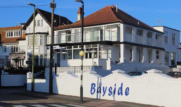 Front and side view of Bayside, Paignton, Devon