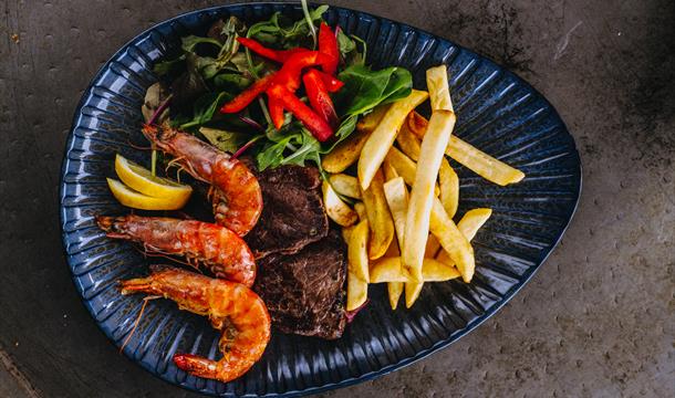 Below Decks Surf and Turf