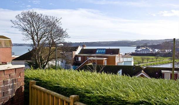 Sea view from 1 Roundham Heights, Paignton, Devon