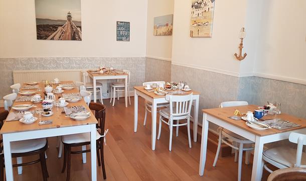 Dinning Room at Rosemead Guest House, Paignton, Devon