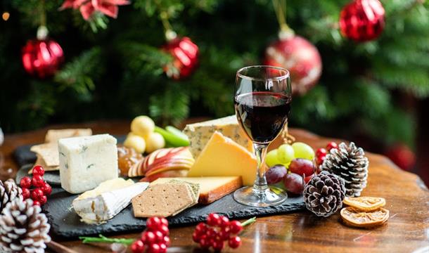 festive cheese board