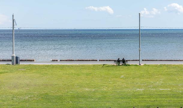 Uninterrupted sea views over torbay to Torquay and Brixham