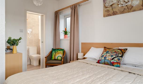 Double Bedroom, Torland Hotel, Paignton, Devon