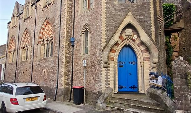 Victorian Gothic style masonic center