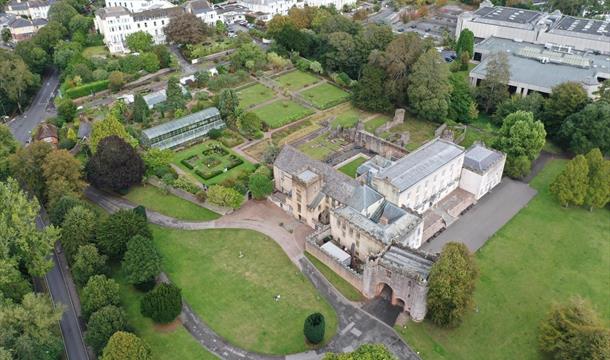 Aerial Shot, Torre Abbey, Devon