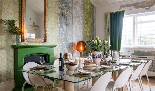 Dining room at Vane Tower