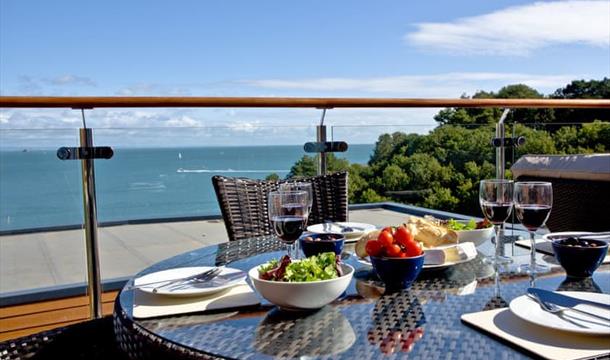 View from Curlew 2, The Cove, Brixham, Devon