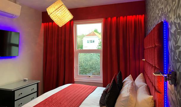 The 25 Boutique B&B, Luxury Boutique bedroom, Torquay, Devon