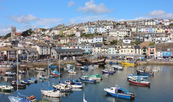 View from 51 Moorings Reach, Brixham