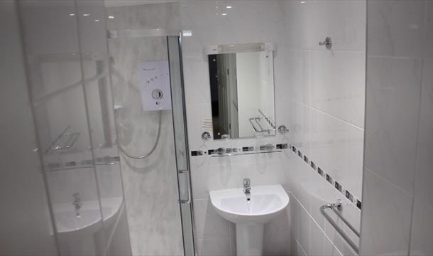 Room 5 Bathroom, Coombe Court, Babbacombe, Torquay, Devon