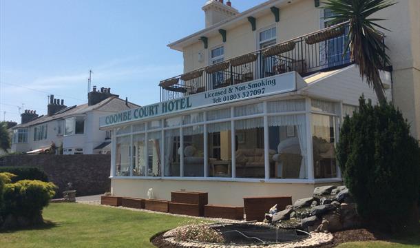 Conservatory at Coombe Court, Babbacombe, Torquay, Devon