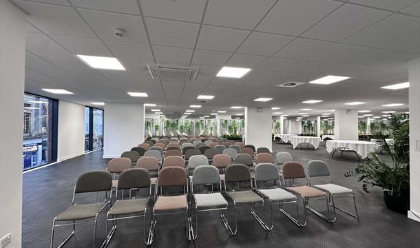 Our meeting space is perfect for hosting large-scale events and offers A/V equipment and a flexible layout. Contact us at events@hbyhtorquay.co.uk