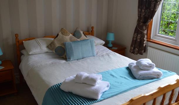 Bedroom at Burleigh House, Torquay, Devon