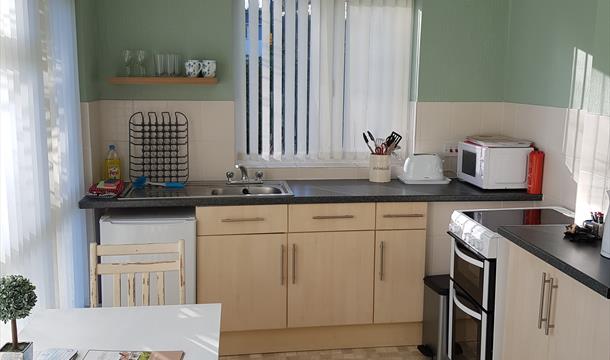 Kitchen at Abbey View, Torquay, Devon