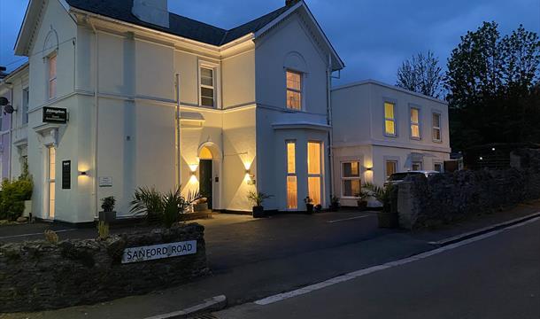 Exterior of Abingdon House, Avenue Road, Torquay