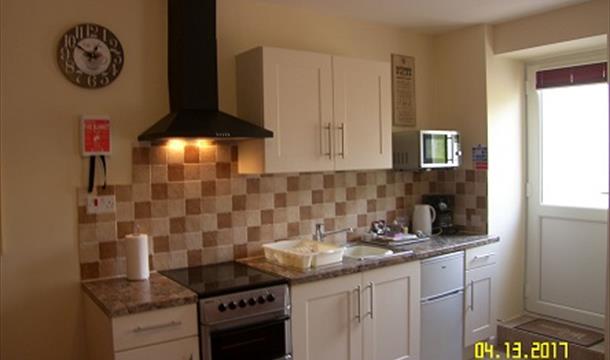 Kitchen, Appletorre House Holiday Flats, Vansittart Road, Torquay, Devon