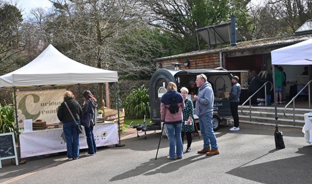 Stall at the Artisan Market at Cockington Court
