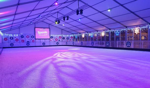 New real ice rink at Torre Abbey, Torquay