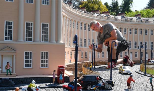 Replica of Royal Bath Crescent