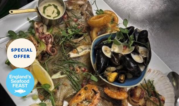 Seafood selection at Taste of the Sea at Beamers Restaurant