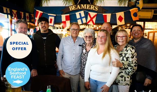 CELEBRATING 26 YEARS OF BRIXHAM FISH AT BEAMERS - ‘See what the tide brings in'