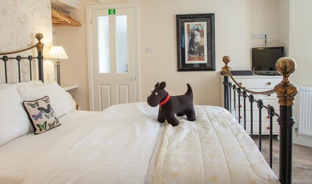 Bedroom at Court Prior, Torquay, Devon