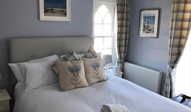 Bedroom at Ranscombe House, Brixham, Devon