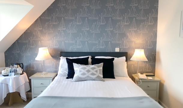 Double Bedroom, Berry Head Hotel, Brixham, Devon