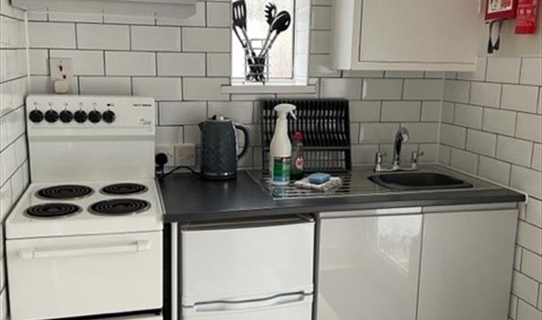 Kitchen, Big Tree Holiday Flats, Paignton, Devon