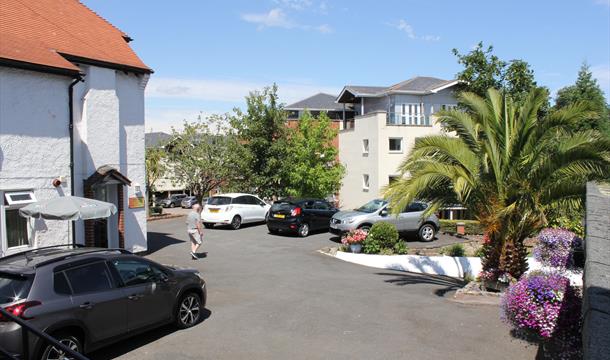 Parking at Big Tree Holiday Flats, Paignton, Devon