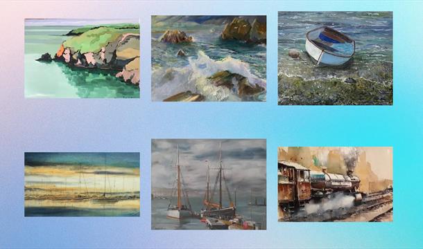 Brixham Art Society Exhibition, Scala Hall, Brixham