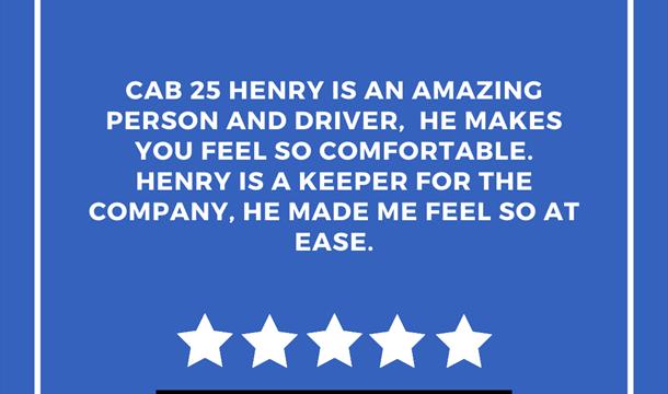 Price First Taxis Compliment